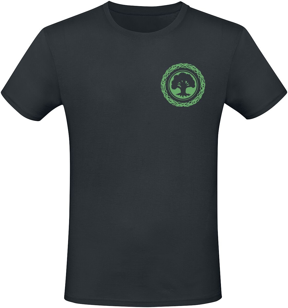 Magic: The Gathering Green Mana T-Shirt schwarz in M von Magic: The Gathering