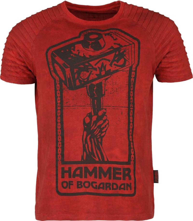 Magic: The Gathering Hammer Of Bogardan T-Shirt rot in M von Magic: The Gathering