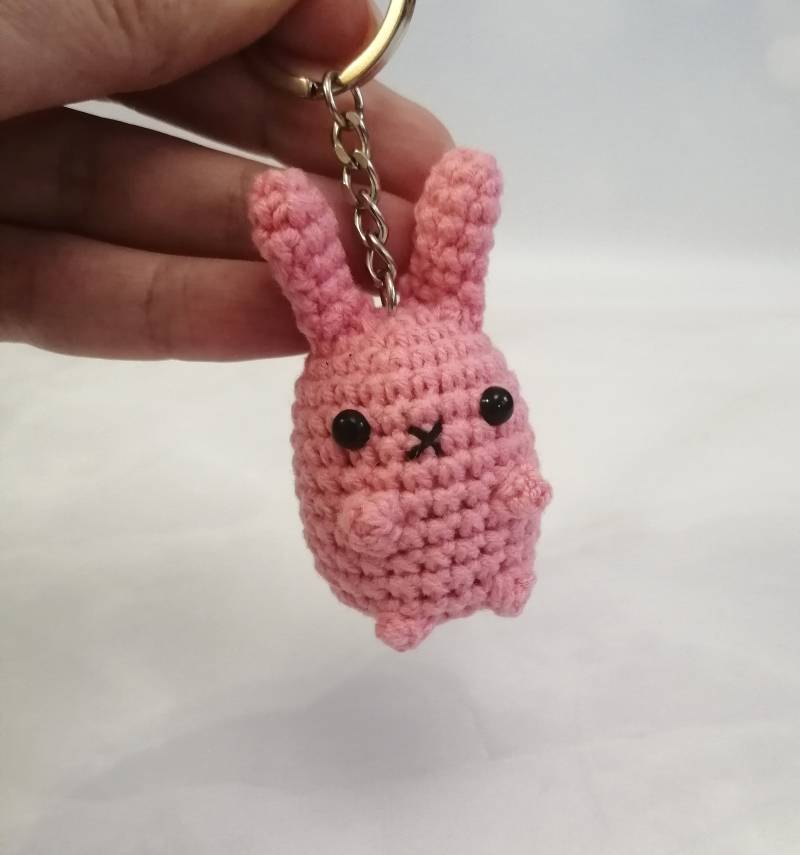 Hase Plüsch Schlüsselanhänger Hase Plüsch Schlüsselanhänger von MagicCountryCrochet
