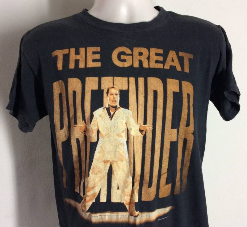Vtg 1987 Freddie Mercury The Great Pretender T-Shirt Schwarz M/L 80S Queen Band Vtg 1987 Freddie Mercury The Great Pretender T-Shirt Schwarz M/L 80S Queen Band von MagicFlyVintage