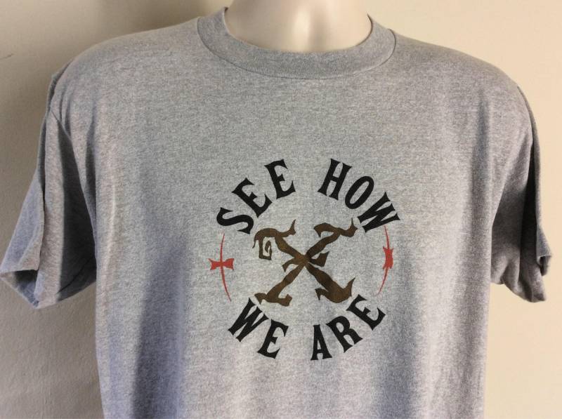 Vtg 1987 X Punk Band See How We Are T-Shirt Grau L/Xl 80Er John Doe Screen Stars Vtg 1987 X Punk Band See How We Are T-Shirt Grau L/Xl 80Er John Doe Screen Stars von MagicFlyVintage