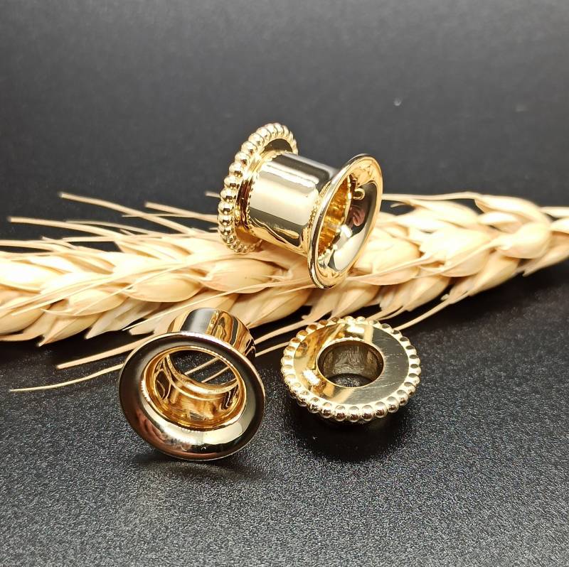 Flesh Ohrtunnels 14K Solid Gold Plugs Gauges Ohrringe von MagicHammer