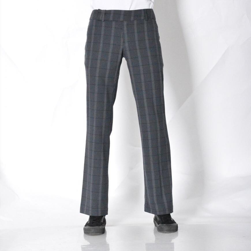 Y2K Grau Karierte Damen Hose Minimalist Formelle Taille Größe 28 in S Y2K Grau Karierte Damen Hose Minimalist Formelle Taille Größe 28 in S von MagicKale