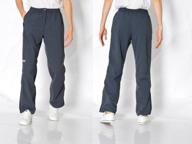 Y2K Graue Shell Sporthose Unisex Hose Taille Größe 26 in Xs von MagicKale