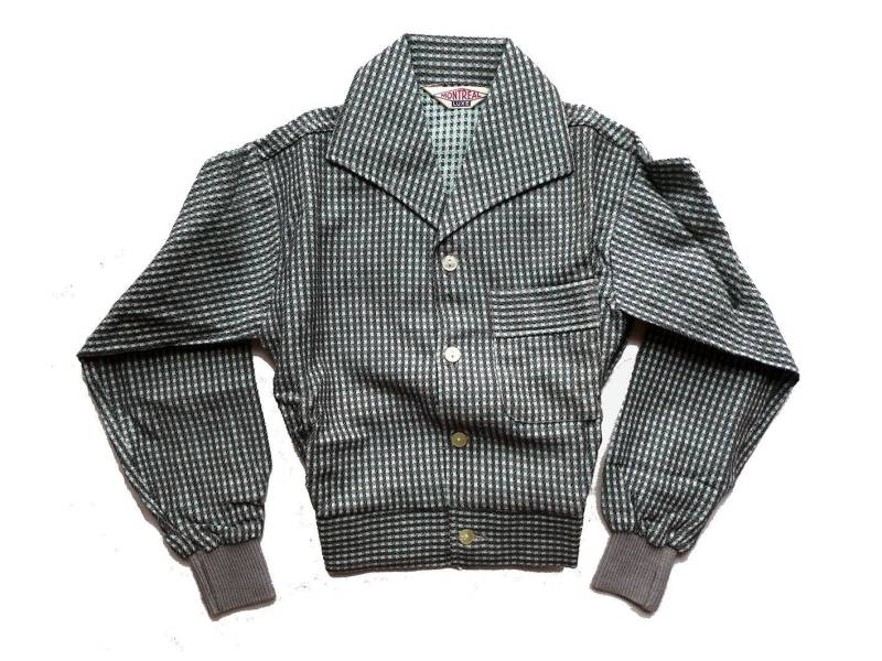 Vintage Rockabilly Hemd/Neuer 50Er Junge Baumwolle "Hahnentritt" Muster Magic'puce Frankreich - Größe 5/6 Jahre von MagicPuce