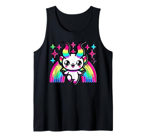 Kawaii Baby Baphomet Rainbow Cute Demon Pride Tank Top Kawaii Baby Baphomet Rainbow Cute Demon Pride Tank Top von Magical Occult Kawaii Baphomet Pastel Rainbow