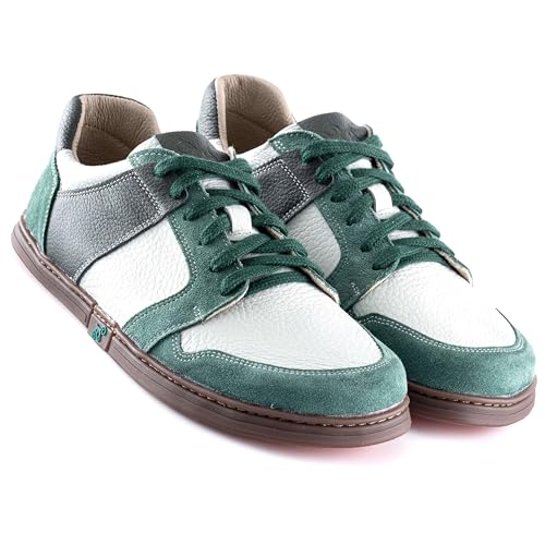 Magical Shoes Barfuß-Sneaker, Damen/Herren, Barefoot, Minimalistische Schuhe, Freizeit, Reise, Outdoor, Wandern, Flexibel, rutschfest, Funk, Matcha GR. 42 Magical Shoes Barfuß-Sneaker, Damen/Herren, Barefoot, Minimalistische Schuhe, Freizeit, Reise, Outdoor, Wandern, Flexibel, rutschfest, Funk, Matcha GR. 42 von Magical Shoes