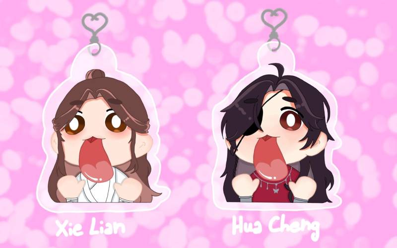 Segens-Schlüsselanhänger Des Himmelsamtsträger/Tggaf Xie Lian, Hua Cheng Segens-Schlüsselanhänger Des Himmelsamtsträger/Tggaf Xie Lian, Hua Cheng von MagicalCatTreasures