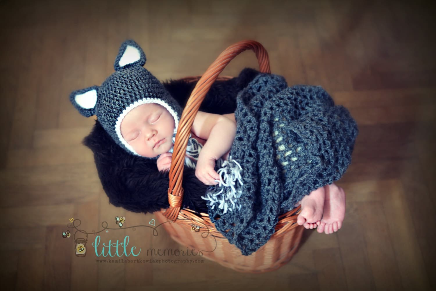 Wolf Gehäkelte Beanie/ Mütze, Weste, Windelhülle Neugeborenes Baby 5Er Set Photo Prop Fotografie von MagicalLandPhotoProp