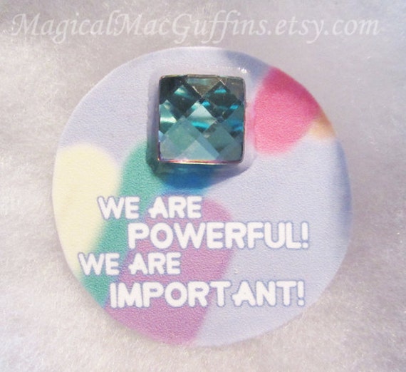 Kristall Edelsteine Bismuth Steven Universum Affirmation Button Und Pin von MagicalMacGuffins