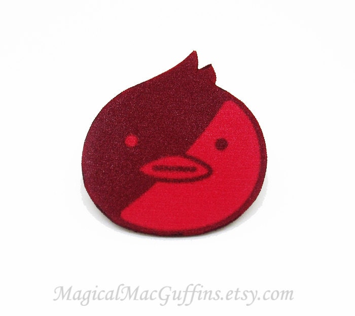 Mawaru-Penguindrum Kiga Pinguin Blutstropfen Pin von MagicalMacGuffins