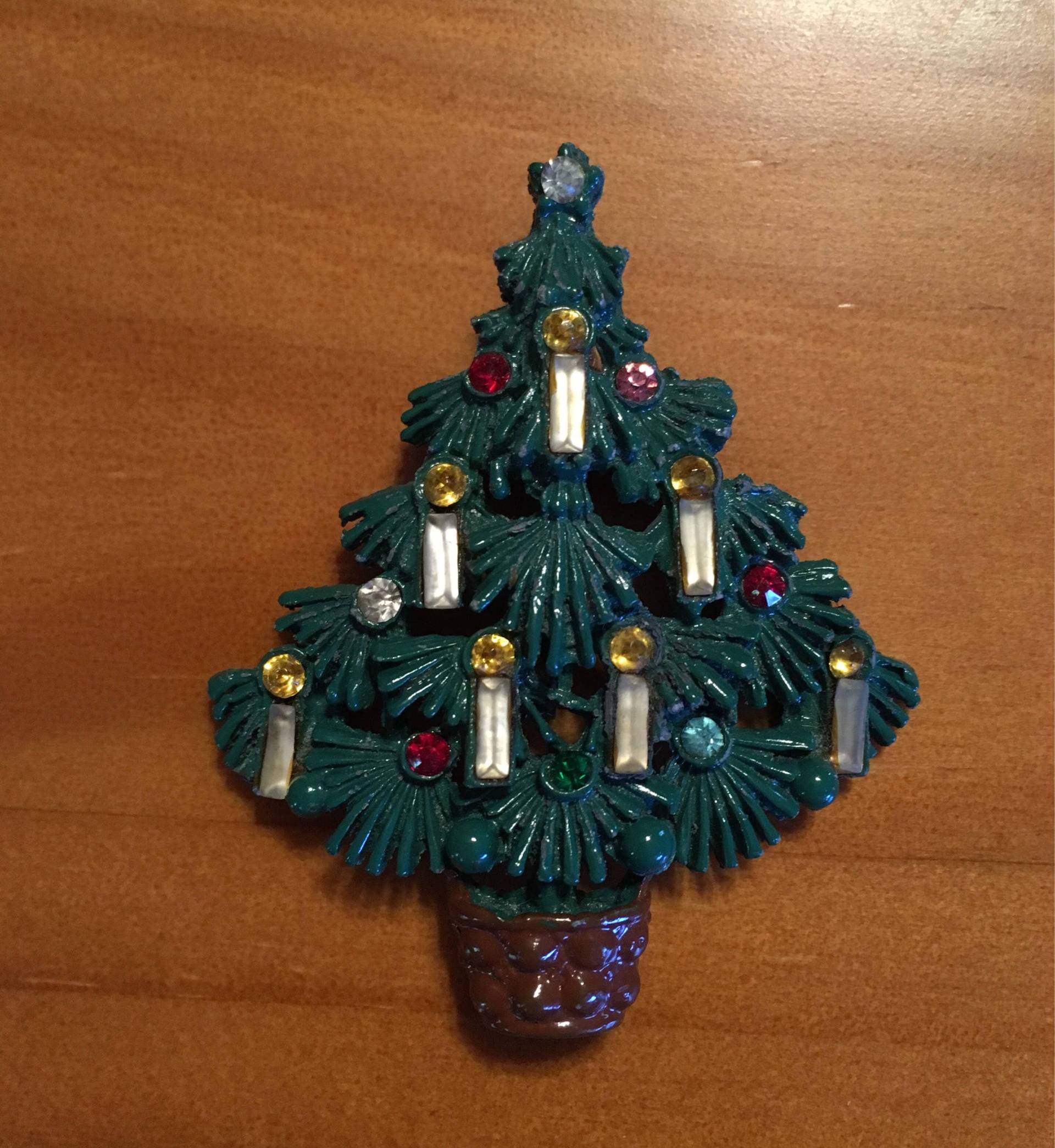 60Er Jahre Emaille Und Strass Weihnachtsbaum Brosche - Vintage Weihnachts Pin 60Er Jahre Emaille Und Strass Weihnachtsbaum Brosche - Vintage Weihnachts Pin von MagicalNostalgia