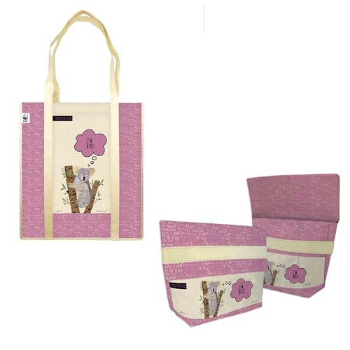 Magicamente Carta Taschen-Set, Koala, Kit Pochette + Shopper Coordinati Magicamente Carta Taschen-Set, Koala, Kit Pochette + Shopper Coordinati von Magicamente Carta