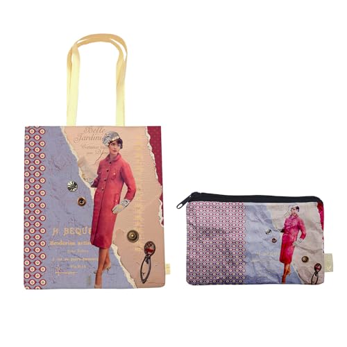 Magicamente Carta Taschen-Set, Queen Dorothy, Kit Pochette + Shopper Coordinati von Magicamente Carta