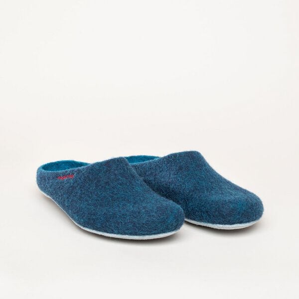 Magicfelt Filz-Hausschuh AP 701 aus 100% Merino-Wolle | Pantoffeln für Damen & Herren mit hochwertiger Ledersohle - Made in Tirol von Magicfelt