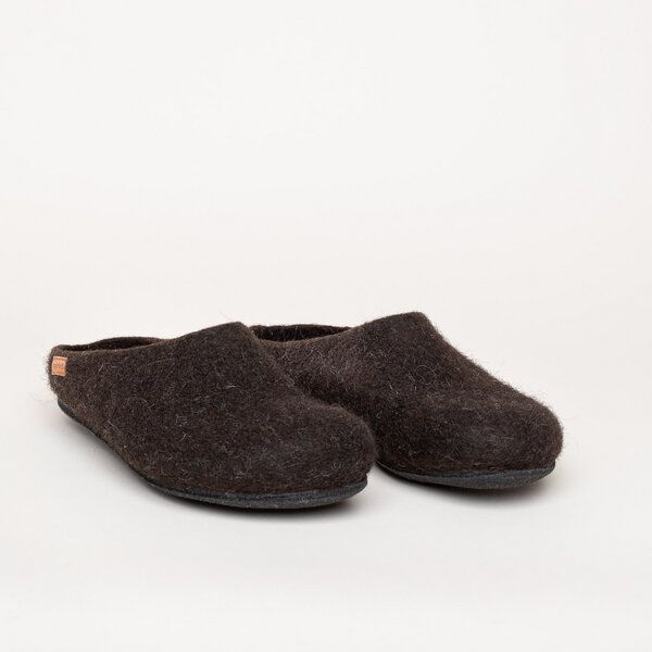 Magicfelt Filz-Hausschuh 719 aus 100% seltenen Wollen | Pantoffel für Damen & Herren mit anatomisch geformter Filz-Latexsohle - Made in Tirol von Magicfelt