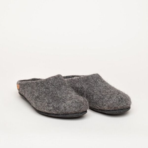 Magicfelt Filz-Hausschuh 719 aus 100% seltenen Wollen | Pantoffel für Damen & Herren mit anatomisch geformter Filz-Latexsohle - Made in Tirol von Magicfelt