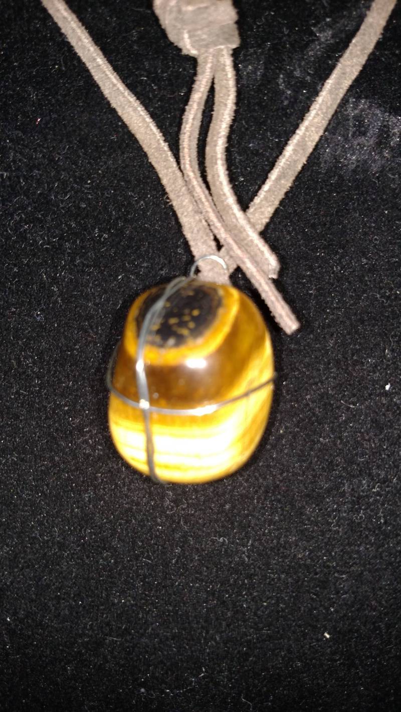 Tiger Eye Stein Halskette von MagickWoman