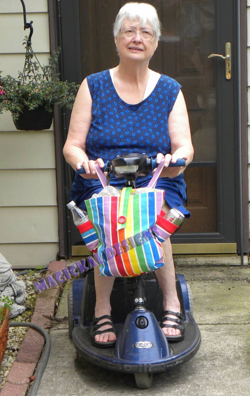 Motorroller Tasche - Maßanfertigung, Geräumige, Mit Vielen Taschen, Hängt Am Lenker von MagickalDesigns