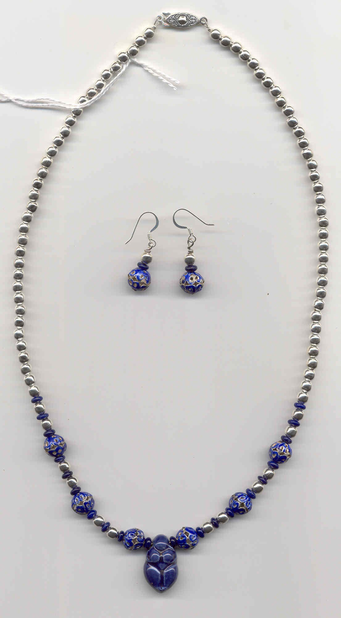 Blau, Lapis Lazuli, Fruchtbarkeit, Göttin, Halskette, Pagan, Wiccan Blau, Lapis Lazuli, Fruchtbarkeit, Göttin, Halskette, Pagan, Wiccan von MagickalTools