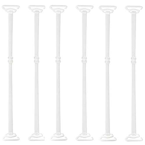 3 Paar BH-Träger Bra Straps Elastisch verstellbar abnehmbar Multi-Size von Magicmode