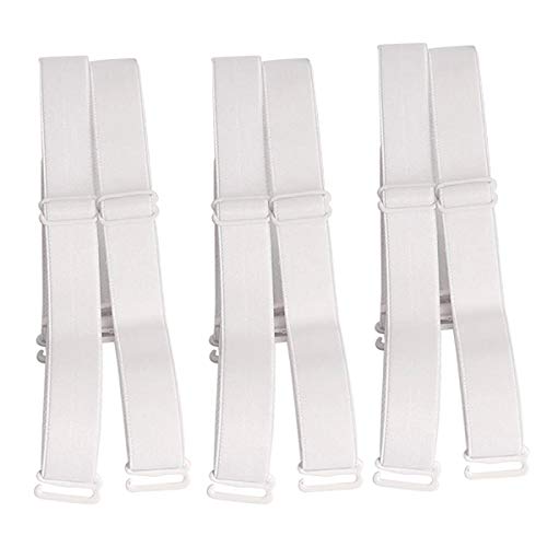 3 Paar BH-Träger Bra Straps Elastisch verstellbar abnehmbar Multi-Size von Magicmode