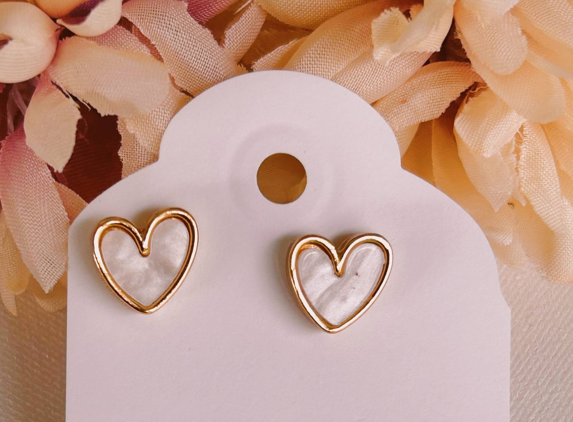 Herz Ohrstecker Aus Polymer Clay Und Resin in Verschiedenen Farben, Ohrringe Ohrstecker, Schmuck, Sommer, Für Dich, Sie von MagicnaddelsDesign