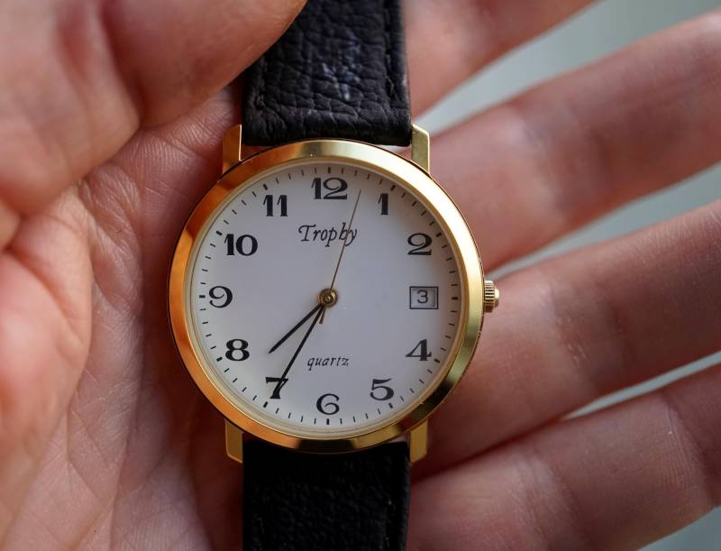 Tropby Vintage Damen Armbanduhr, Schwarzes Lederarmband - Quartz Uhr Neu Ungetragen in Ovp von MagischeWeltAvalon