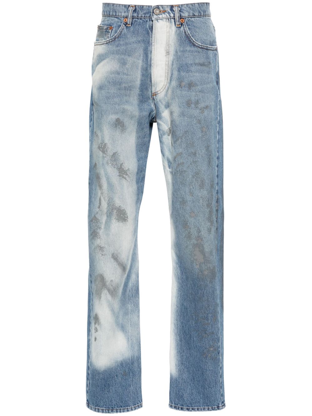 Magliano Unregular Officina Distressed-Jeans - Blau von Magliano