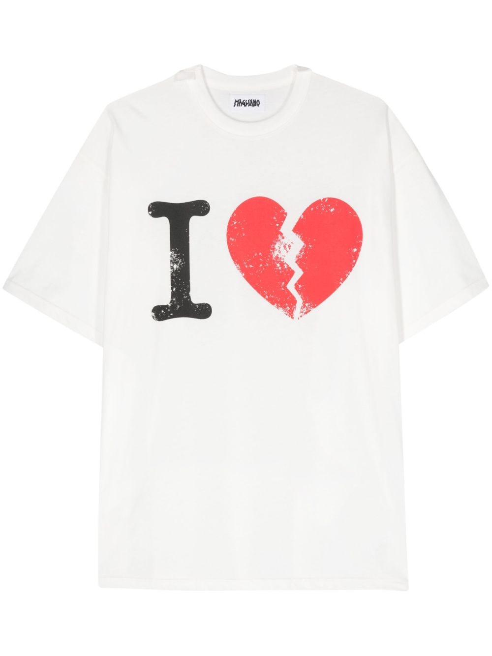 Magliano T-Shirt mit grafischem Print - Weiß von Magliano