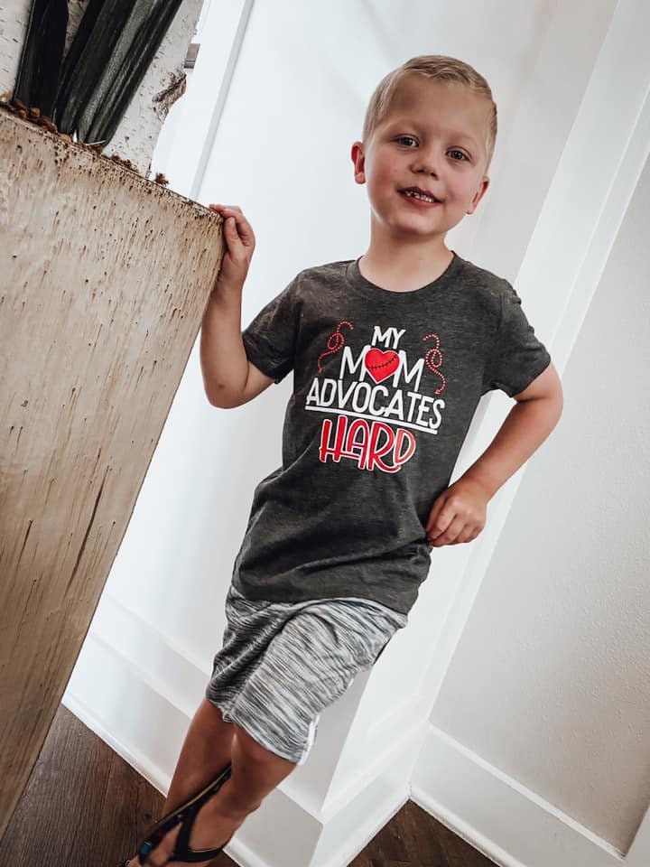 Meine Mutter Befürwortet Hart | Chd-Bewusstsein| Herz Krieger Shirt Chd-Shirt Meine Mutter Befürwortet Hart | Chd-Bewusstsein| Herz Krieger Shirt Chd-Shirt von MagliobyDesign