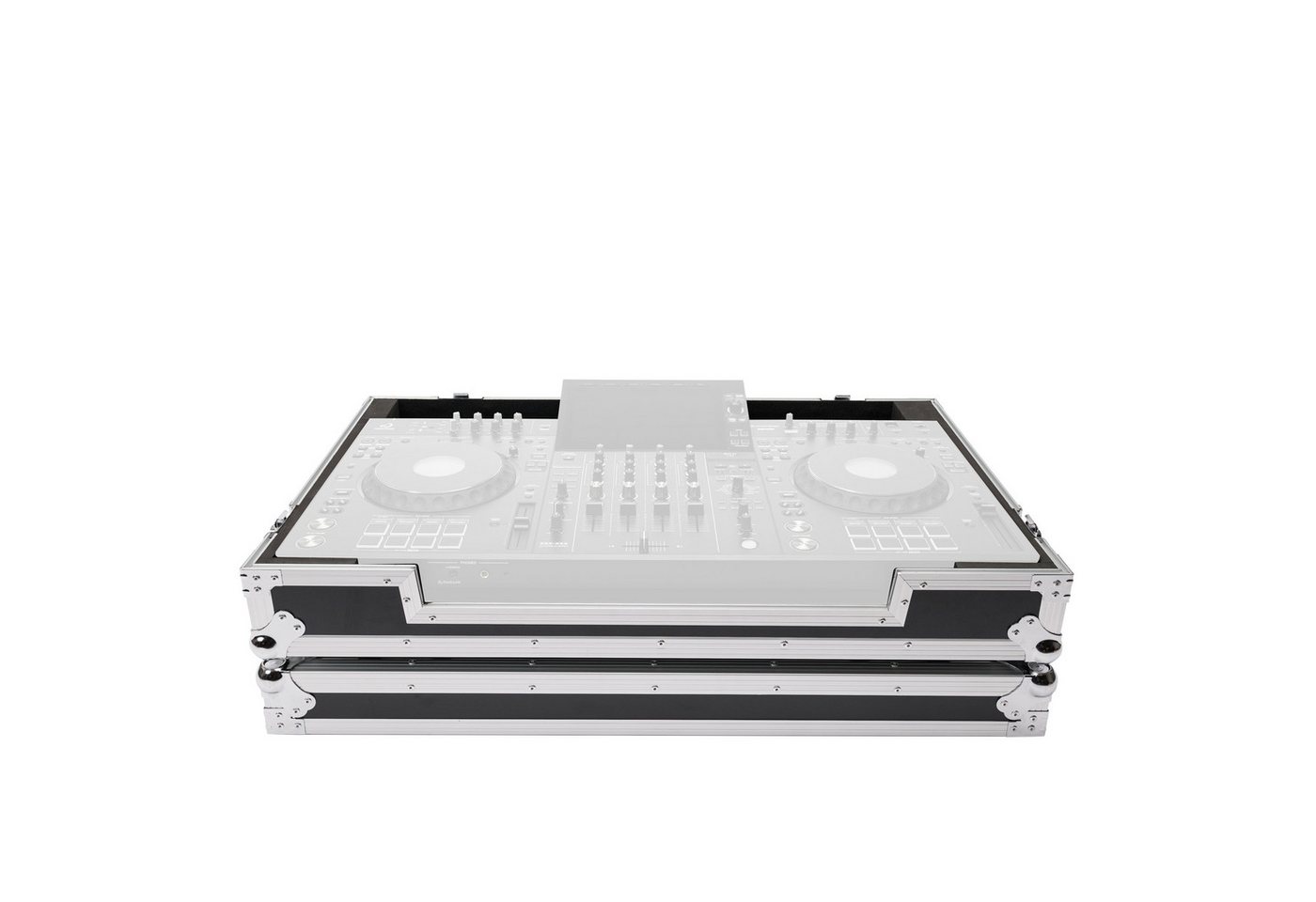Magma Koffer, DJ-Controller Case XDJ-AZ / XDJ-XZ, black/silver (Wheels) - DJ von Magma