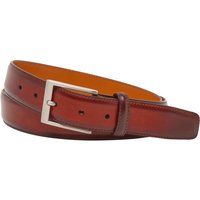 Magnanni Bombierter und zweilagiger Gürtel aus Glattleder in 105 von Magnanni