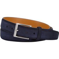 Magnanni Bombierter und zweilagiger Gürtel aus Veloursleder in 110 von Magnanni