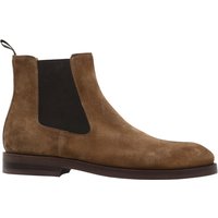 Magnanni Handgefertigte Chelsea Boots aus weichem Wildleder mit Blockabsatz in 43 von Magnanni