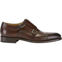 Magnanni Handgefertigte Doppelmonk-Schuhe aus Nappaleder in 40 von Magnanni