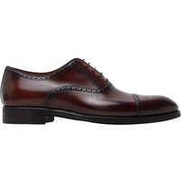 Magnanni Handgefertigter Oxford-Schnürer in Budapester Stil aus Glattleder in 41,5 Magnanni Handgefertigter Oxford-Schnürer in Budapester Stil aus Glattleder in 41,5 von Magnanni