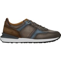 Magnanni Sneaker in Runner-Form mit Rauhleder-Details in 44 von Magnanni