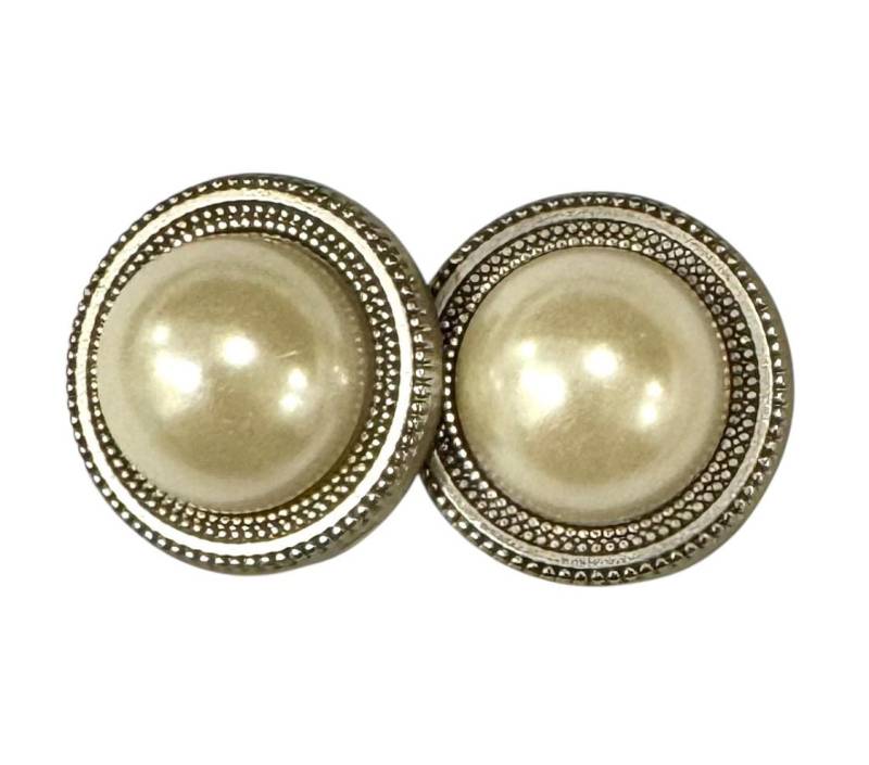 High Dome Cream Pearl Schalstift, Pin, Magnet Pin von MagneButton