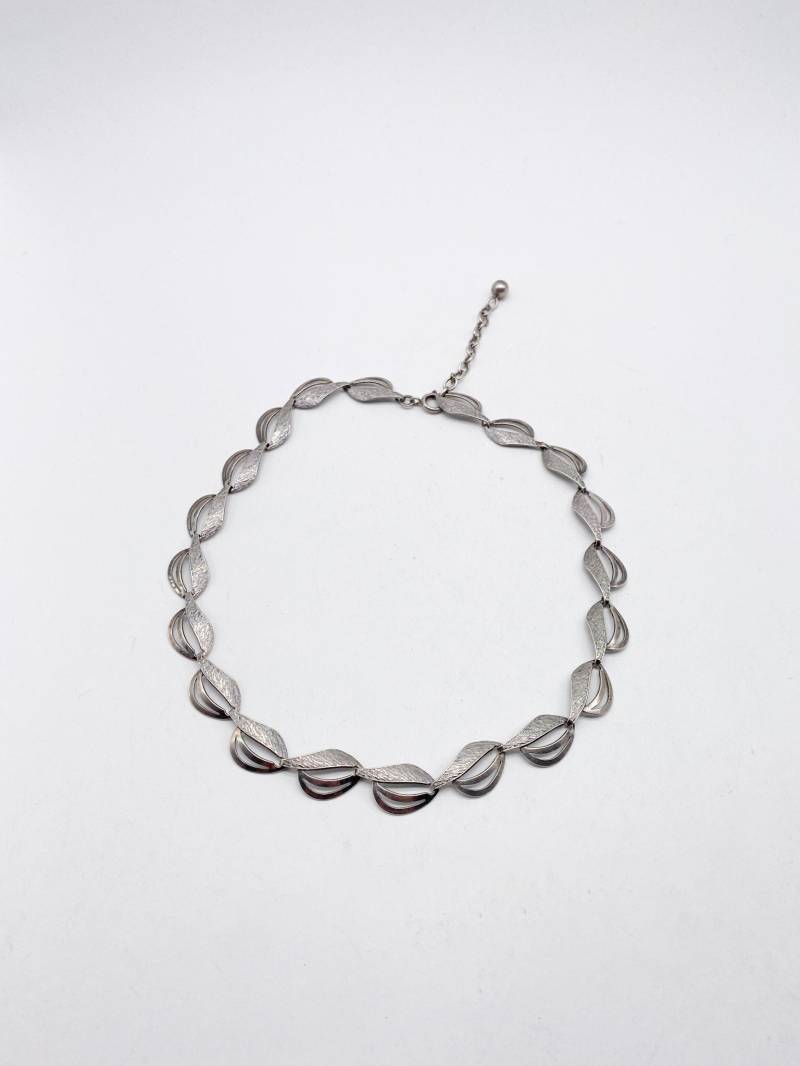 50Er Jahre Designer Kette Von Andreas Daub | Ad Aus Altem 835 Silber von MagnetBerlin