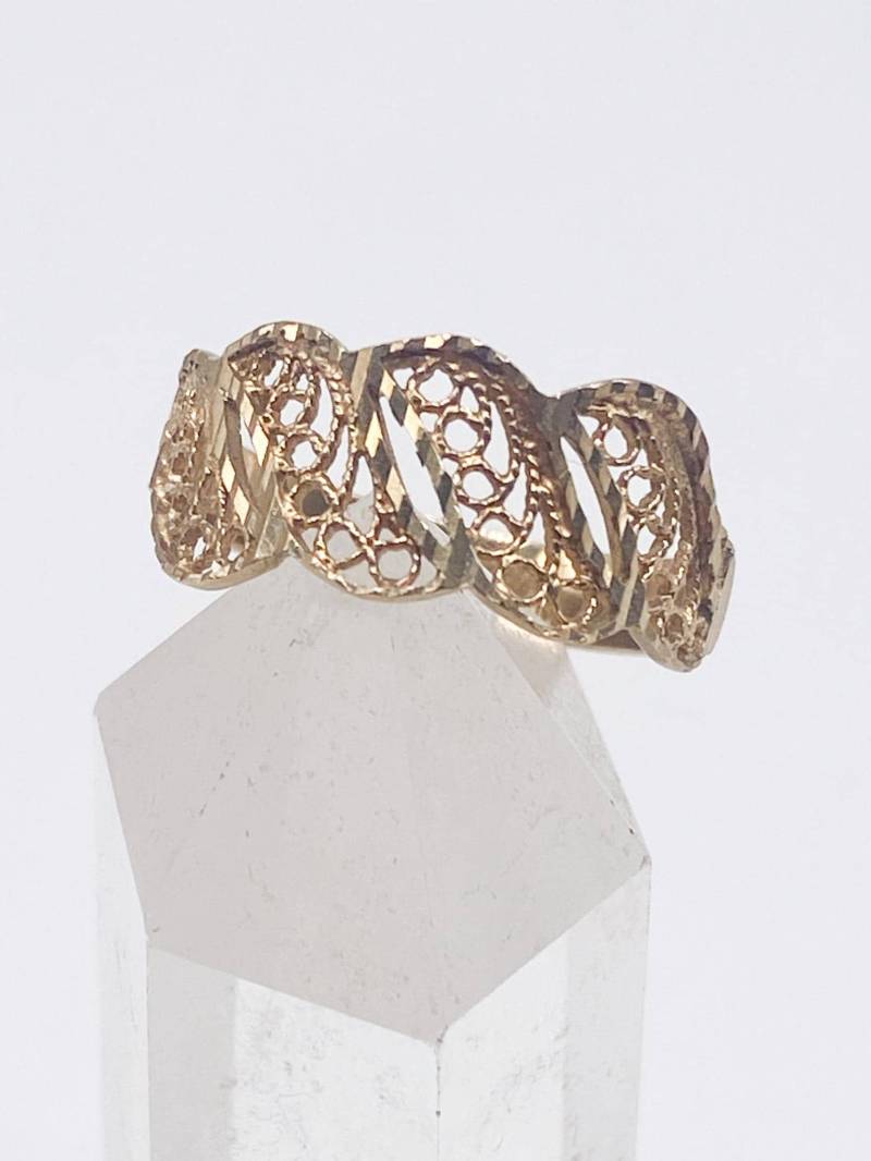 90Er Jahre 333Er Goldring - Größe 53/54 17 Mm von MagnetBerlin