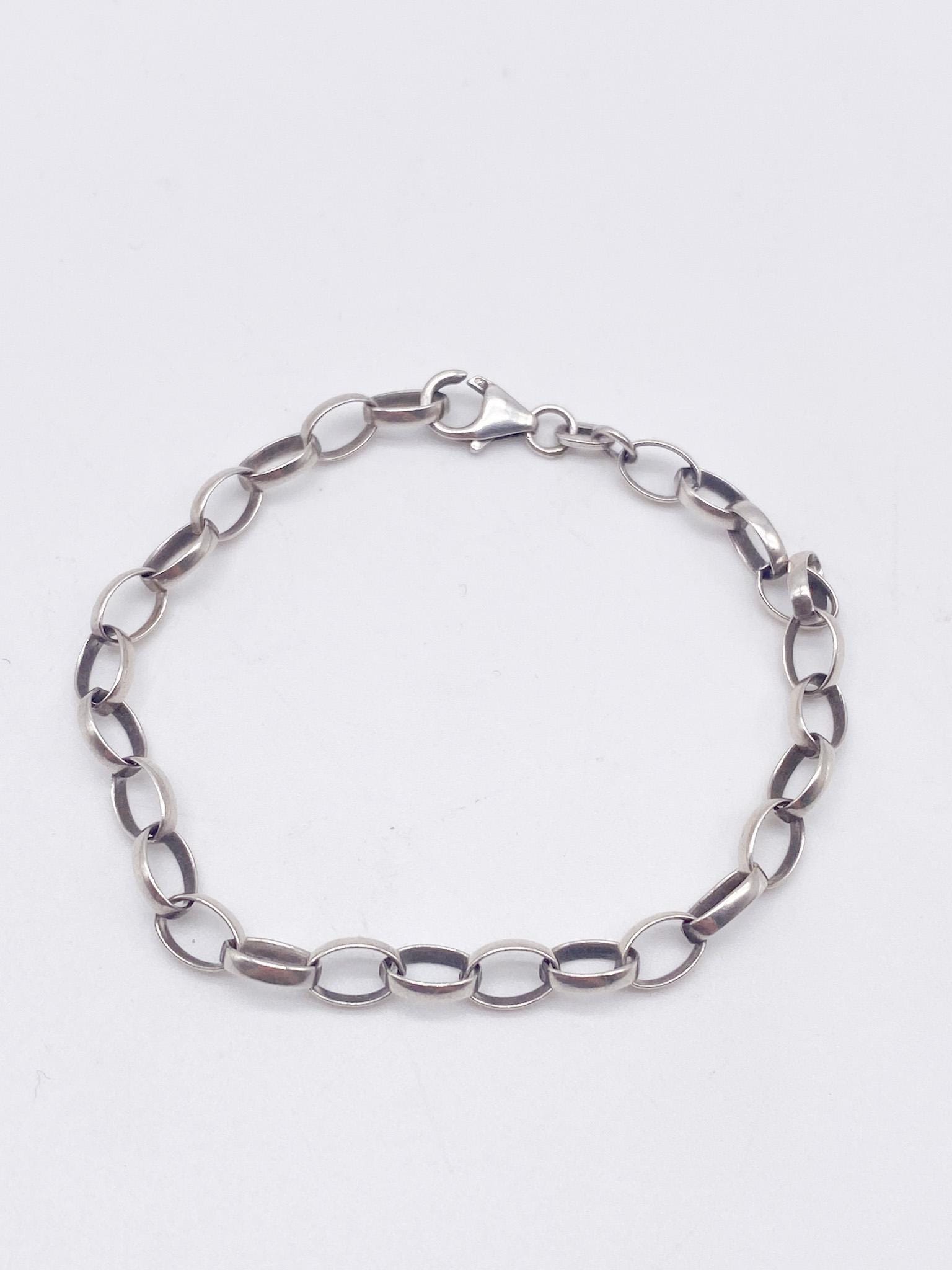 90Er Jahre Unisex Vintage Armband Aus 925 Silber 90Er Jahre Unisex Vintage Armband Aus 925 Silber von MagnetBerlin