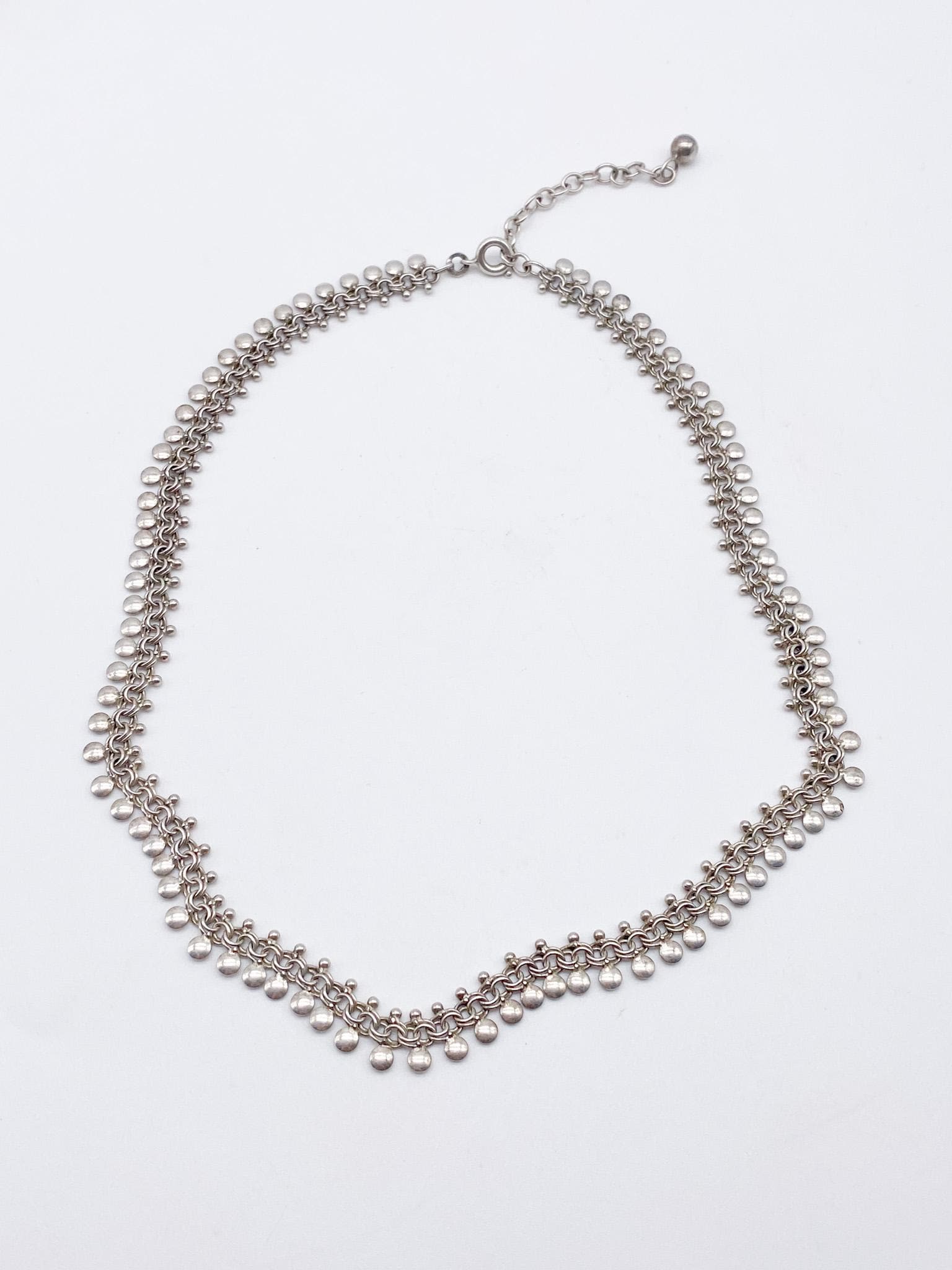 Designer Vintage Kette Von Friedrich Binder | Fbm Aus Altem 800 Silber von MagnetBerlin