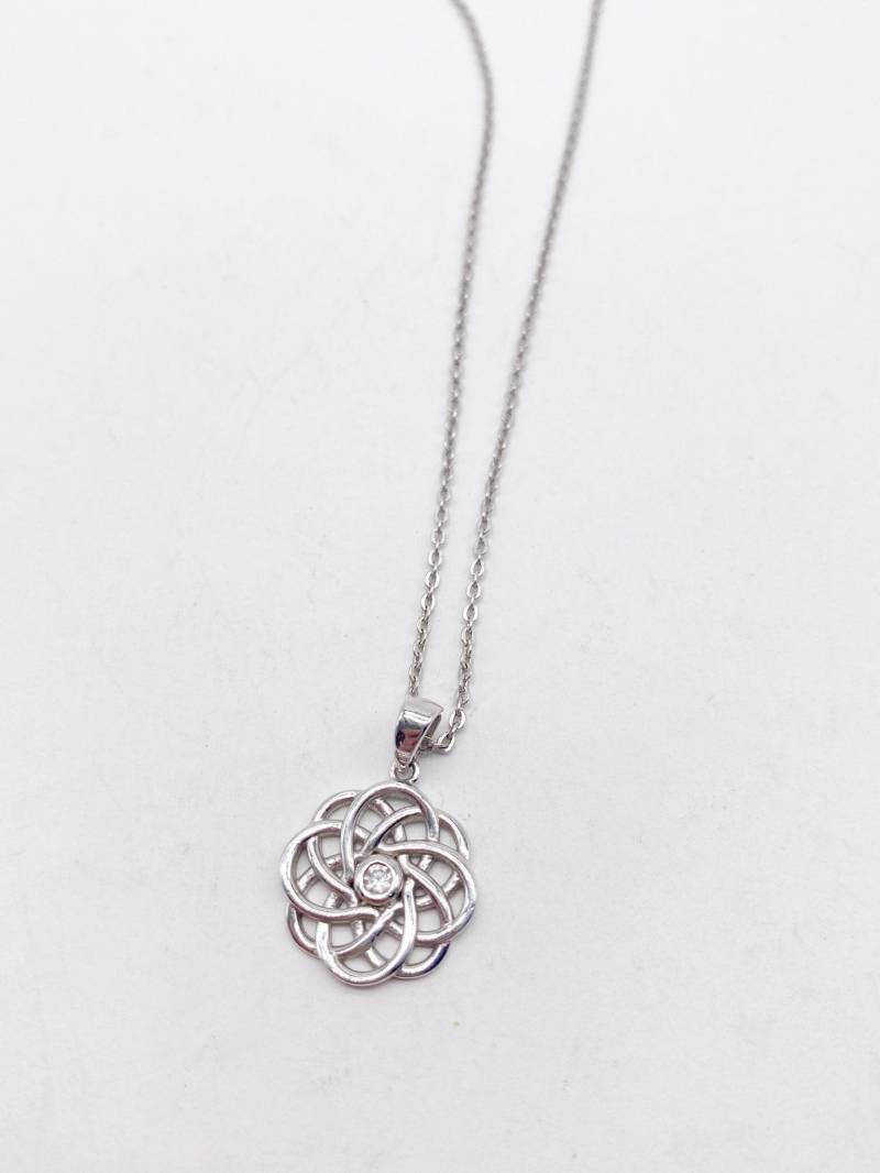 Vintage Anhänger Mit Weißem Bierkrug Aus 925 Silber Und Kette von MagnetBerlin