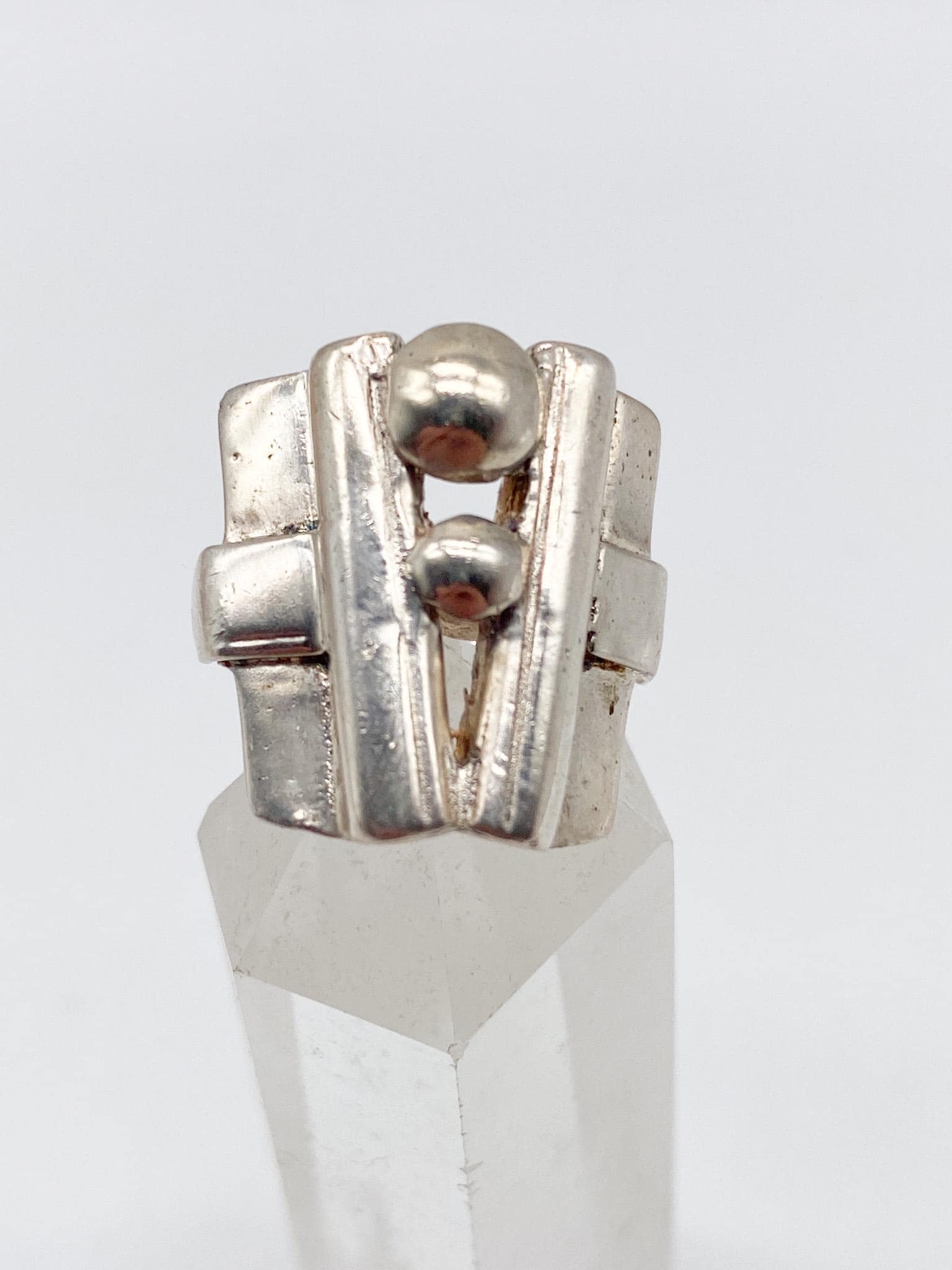 Vintage Ring 925 Silber Größe 47/48 - 15, 2 Mm von MagnetBerlin
