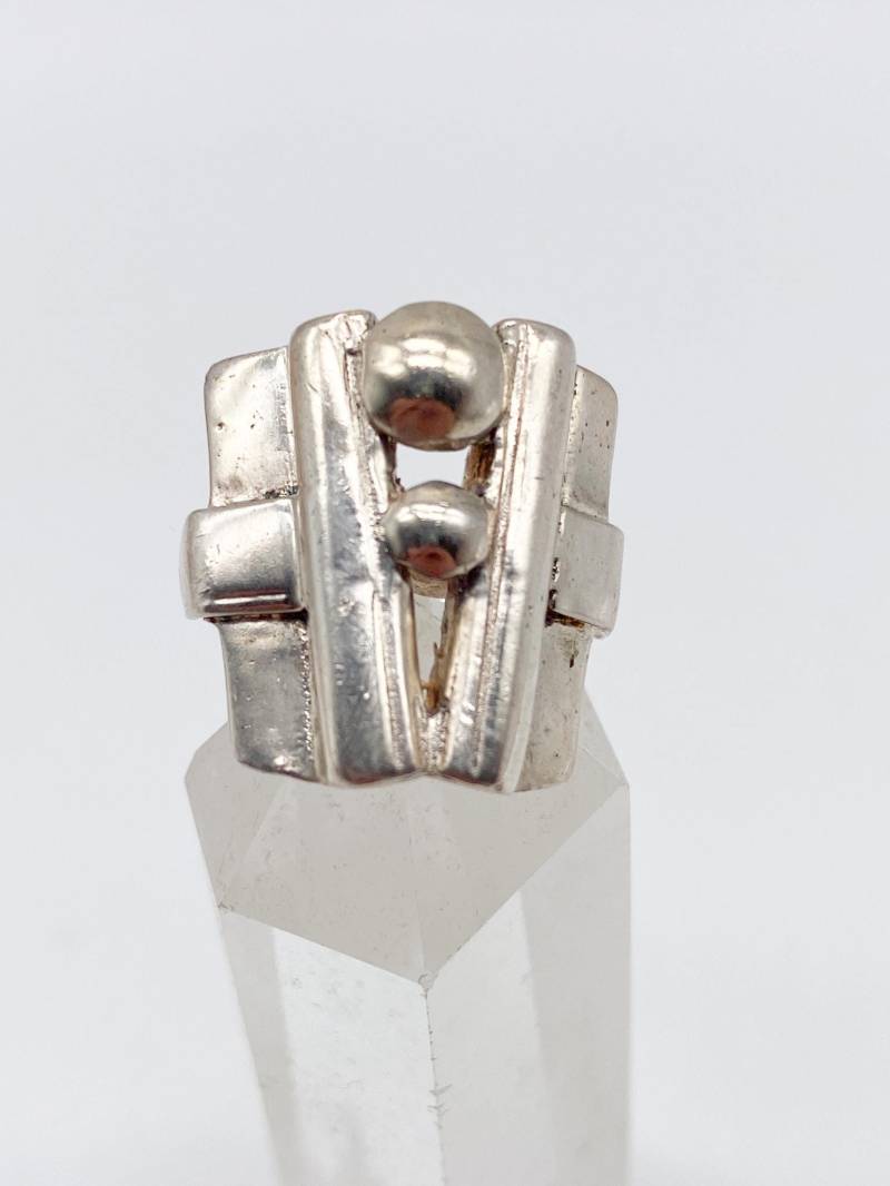 Vintage Ring 925 Silber Größe 47/48 - 15, 2 Mm von MagnetBerlin