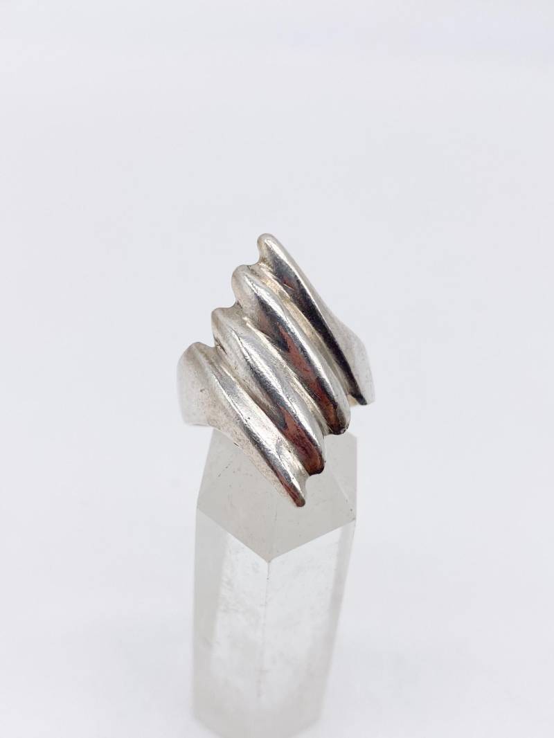 Vintage Ring 925 Silber Größe 58 - 18, 5 Mm von MagnetBerlin