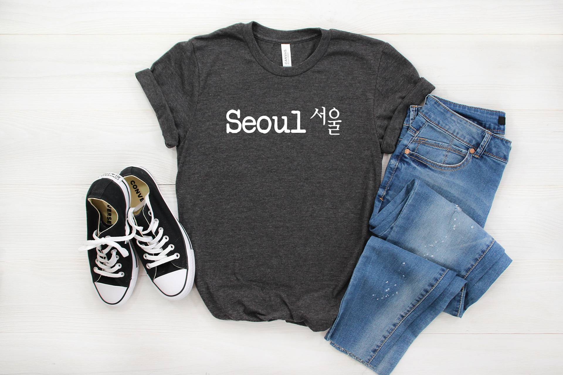 Seoul Shirt, Korea T-Shirt, I Miss Korea, I'm Lover, Geschenke Für Sie, Südkorea Soft Unisex, Frauen T-Shirt von MagnetStickers