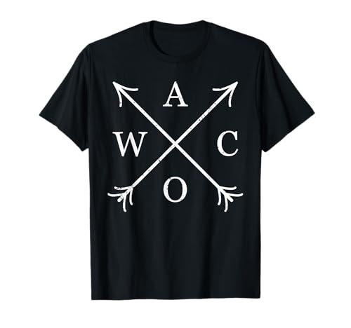 WACO Magnolia Farms Texas Pfeile Damen Herren Geschenk T-Shirt WACO Magnolia Farms Texas Pfeile Damen Herren Geschenk T-Shirt von Magnolia Farms Texas Waco