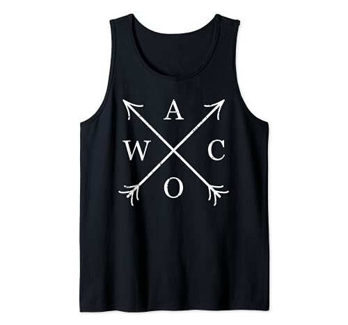 WACO Magnolia Farms Texas Pfeile Damen Herren Geschenk Tank Top WACO Magnolia Farms Texas Pfeile Damen Herren Geschenk Tank Top von Magnolia Farms Texas Waco